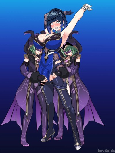 [笑笑个人汉化] [フタフスタジオ (フタフ)] ふたなり夜〇 无様潜入 (原神)