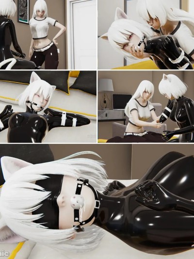 [胧月工坊] Cat latex restraint 1-3