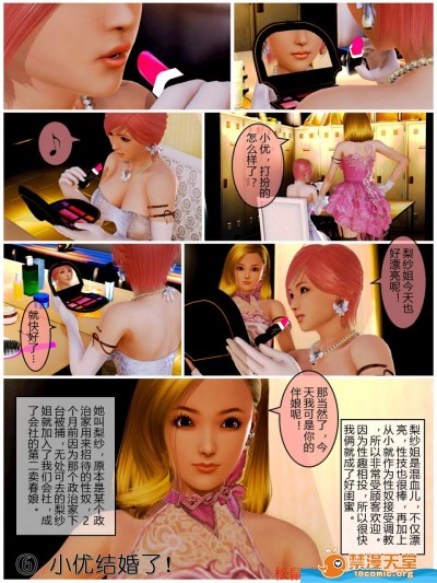 [3D][小优日记Plus 6 小优结婚了！20P]