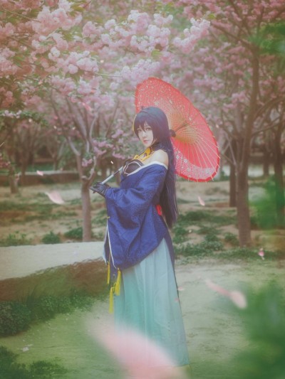 《刀剑乱舞》三日月宗近性转 C O S P L A Y