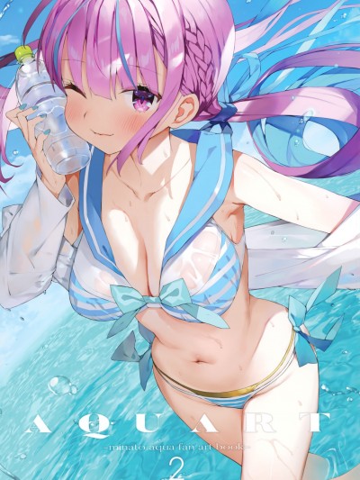 [臭鼬佬个人汉化] [まかろん大帝 (がおう)] AQUART 2 (凑あくあ) [中国翻訳]