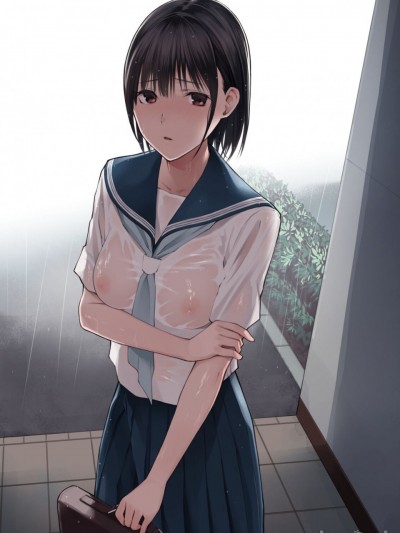 [チーム☆ラッキー] 雨の日は、ほんのり乳首