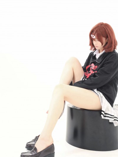 [幼爱Youmeko]樋口円香cos灰丝 樋口円香竞泳黑丝 樋口円香竞泳无衬衫灰丝