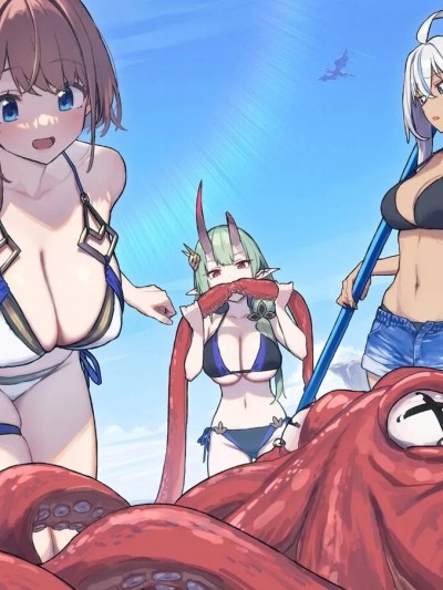 仔马牧场 (ぼに～)·被章鱼怪侵犯的一夜酱（原创触手H）