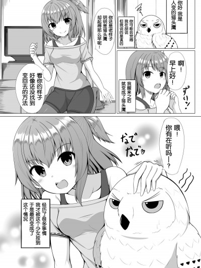 [まさma][フクロウに転生して女の子に拾われた话]