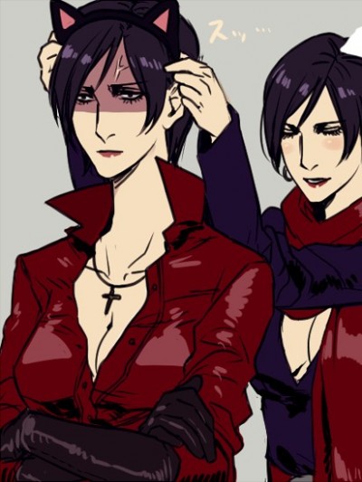 [P站ID=8573][Elina]バイオ诘め[生化危机]